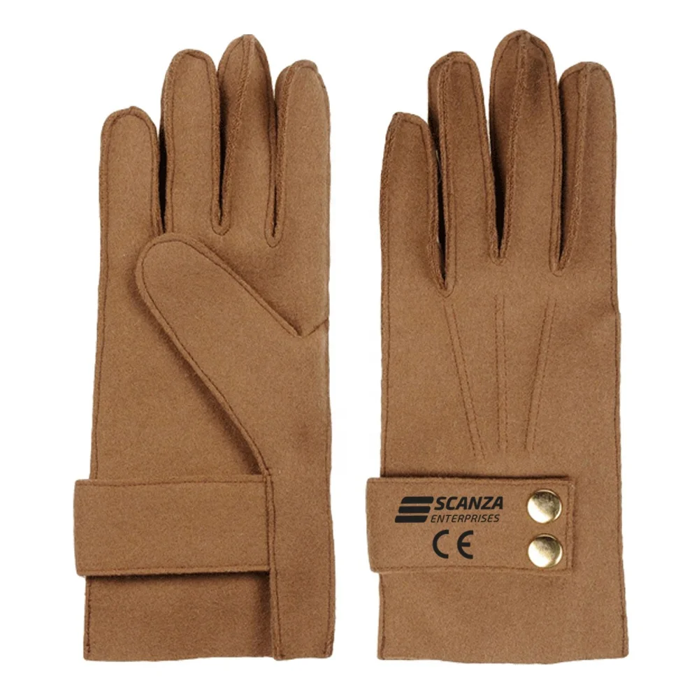 Wholesale 2022 Dressing Driving Gloves Customized Ladies Winter Warm Ski Dressing Leather Driving Gloves