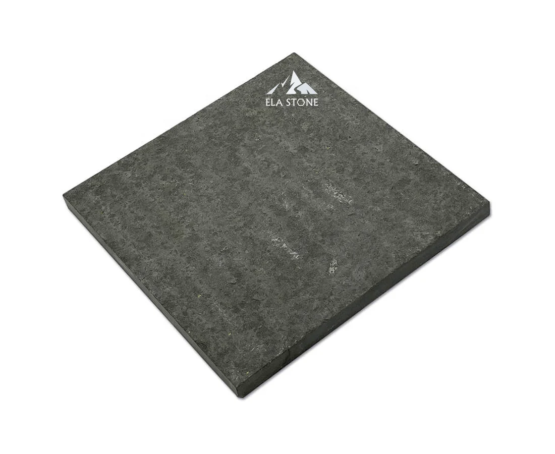 High Quality ELA Stone Modern Minimalist Midcentury Park Farmhouse Villa Flamed  Blue Limestone from Vietnam