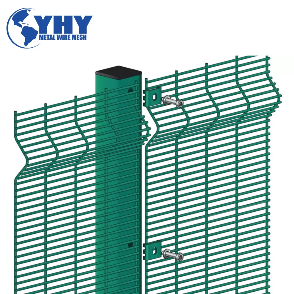 358 dense mesh anti-climbing small hole dense wire mesh prison airport fence