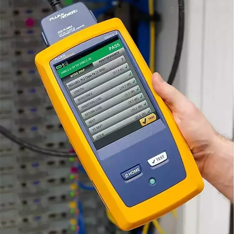 Анализатор Dsx-5000 кабелей Fluk сетевой тестер кабельный для витой пары