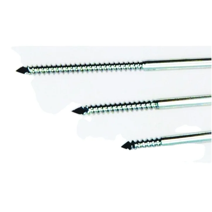 Orthopedic Coarse Threaded Small Fragment Pins K-wire , Kirschner wire Bone Trauma Surgery Precision ground certified implants