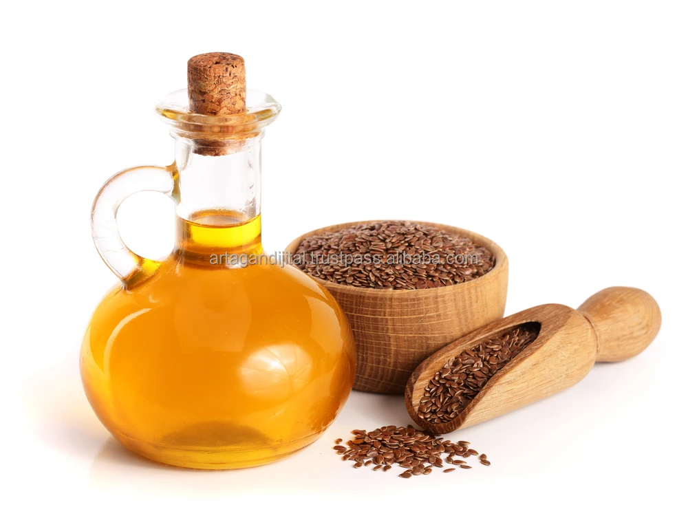 Flaxseed Oil High Quality Turkey Linseed Oil 100% Daily Natural Organic Pure Essential Oil 1000 ML