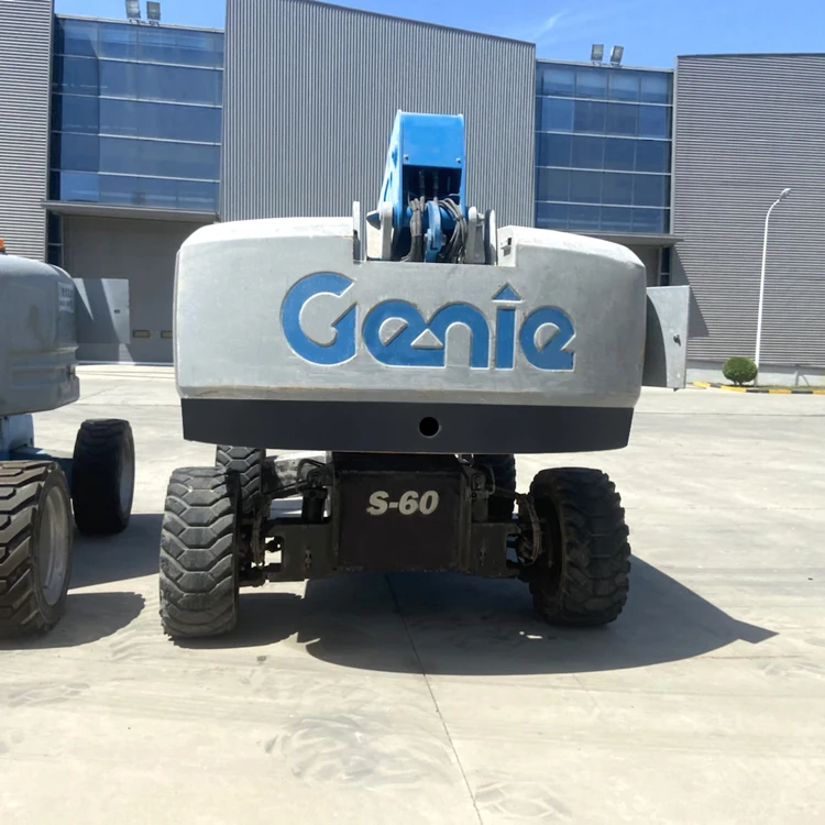 Genie Used Awp Lift Model S60 Self Propelled 20.5m Diesel Boom Lift, 2WD or 4WD  For Sale