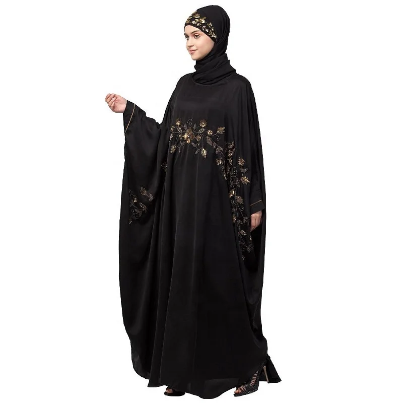 Premium Modest Muslim Dress Silky Kaftan Dubai Turkey Muslim Girdle Robe Islamic Clothing Clossed Satin Abaya Dress