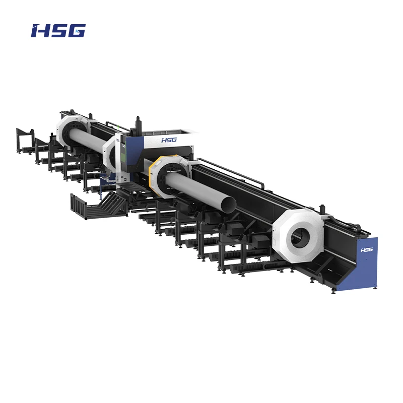 Metal Steel Tube Pipe Industry Machinery Equipment Heavy Duty Fiber Laser Cutting Price