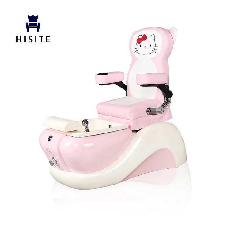 Hisite Kids Foot Spa Chair Nail Salon Butterfly Kids Spa Pedicure Chair