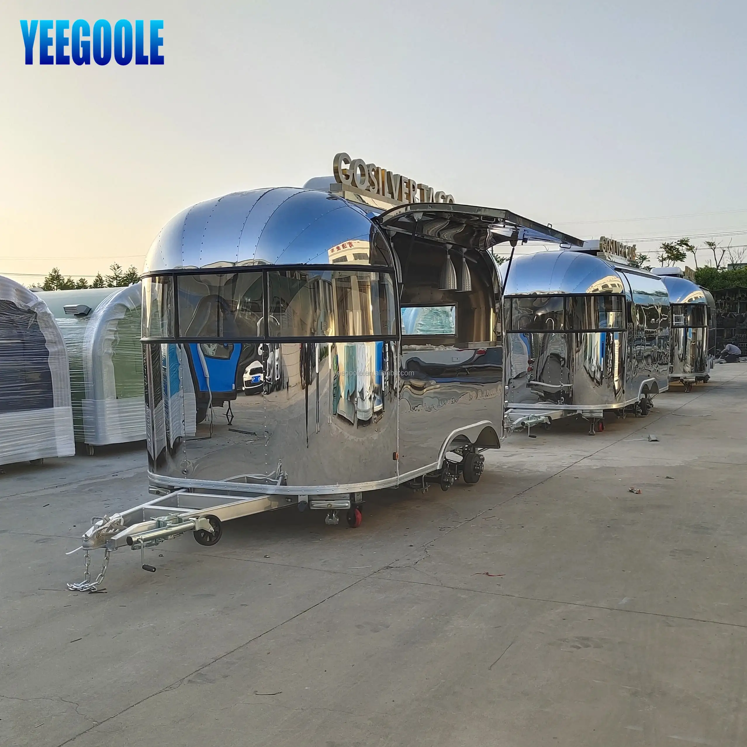 4.5m Captain mobile food trailer / caravan trailer for sale / food concession trailer for sale CE