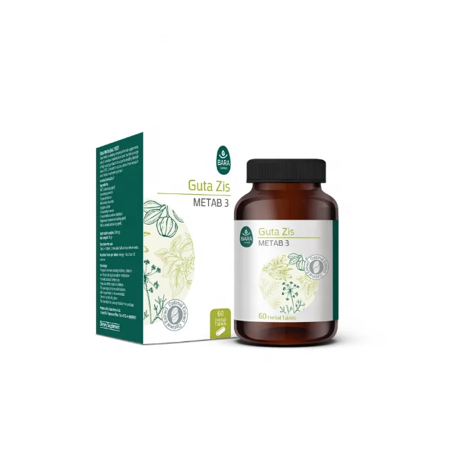 Guta Zis Tablet Contains Gymnema Herbal Extract for Type 2 Diabetes Triglycerides Weight loss