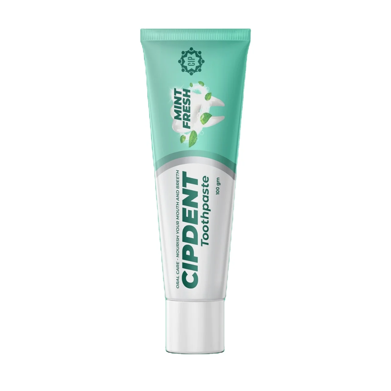 Custom Mint Flavor Whitening Toothpaste with Fresh Breath Sensitive Anti-Cavity Ingredients Chemical-Based Toothpaste
