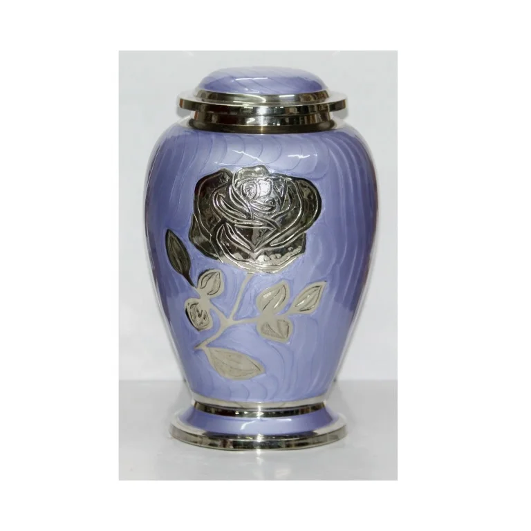 Handmade Super Quality Material Designer Rose Engraved Human Cremation Urn Direct from Manufacture in good Price
