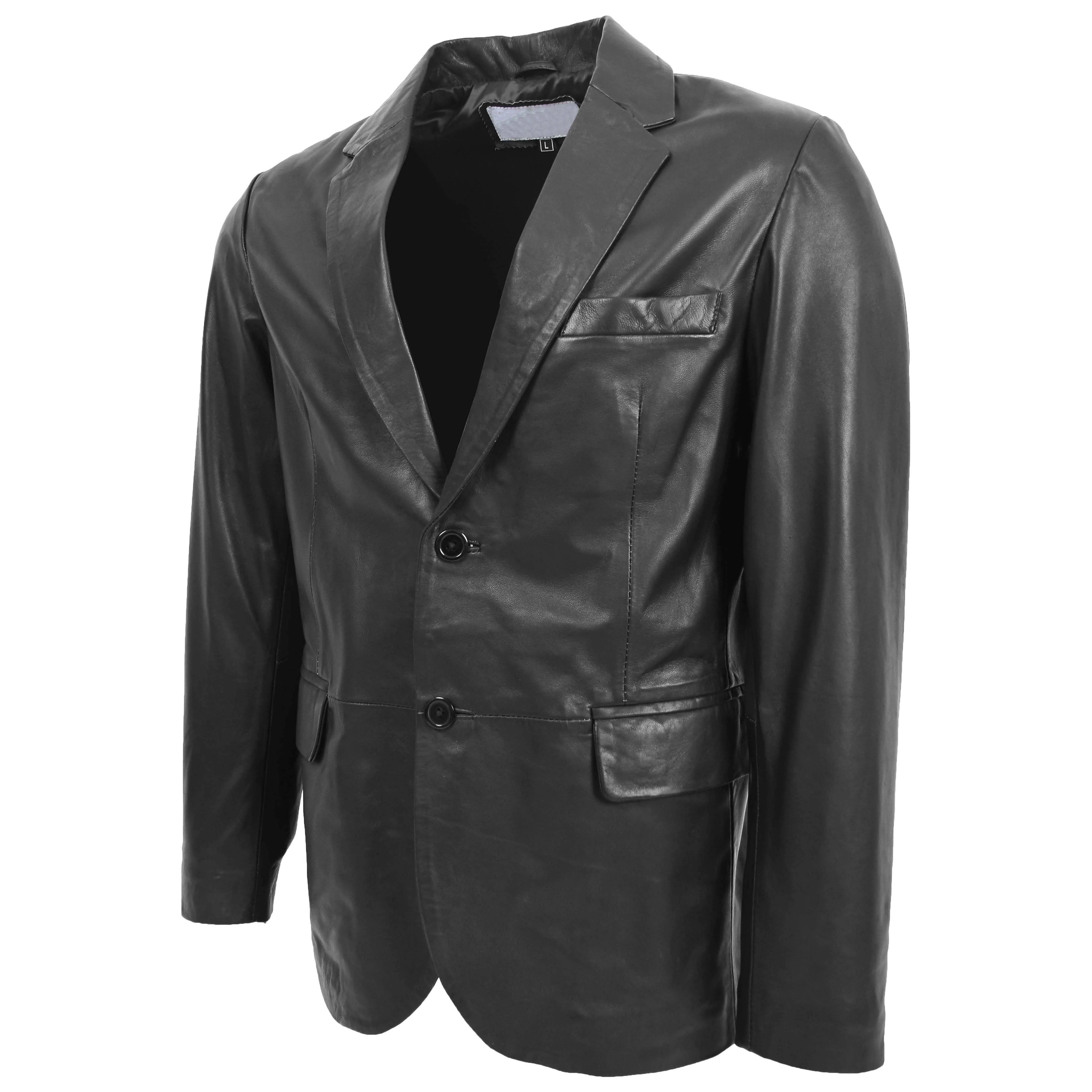 Real Leather New Leather Blazer Custom Made Brown Fashion Casual Styles OEM Factory Wholesales