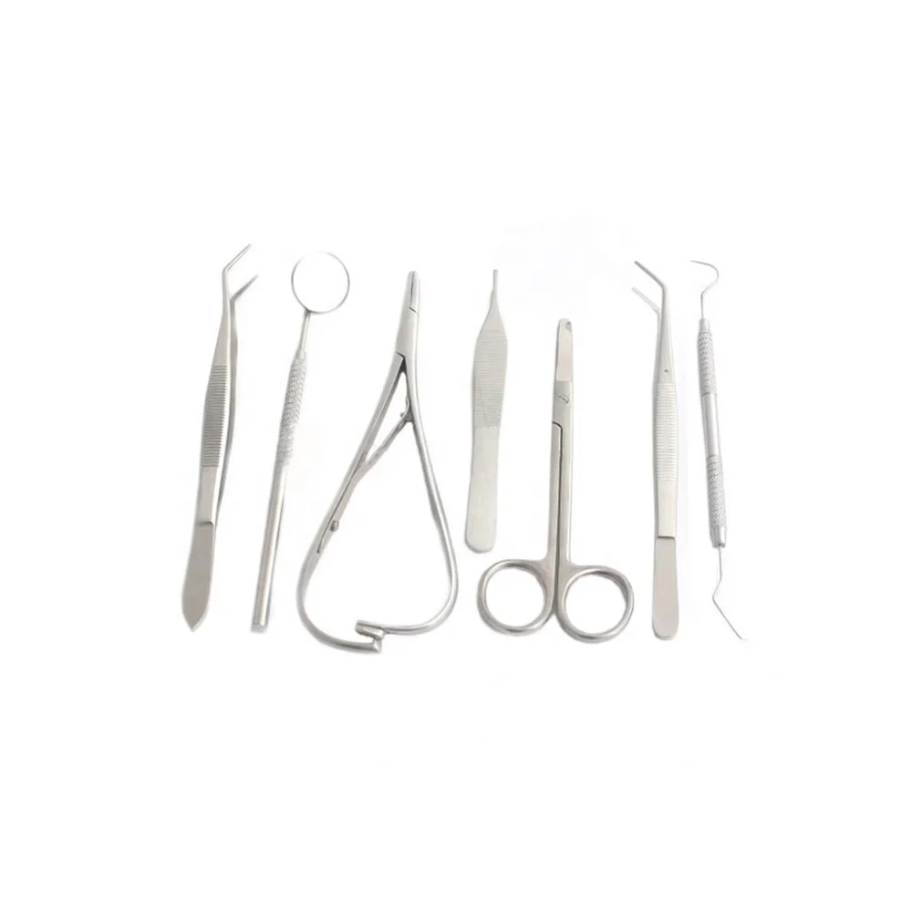 Dental and Surgical Mathieu Needle Tweezers Probes Lab Periodontal Probe CP-12 Color-Coded Probes Marking Perio-Scaler Dental