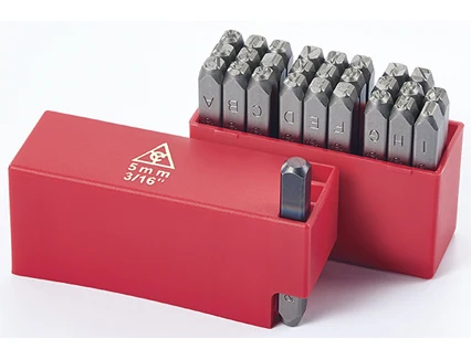 27 piece letter punch set for stamping metal steel stamp