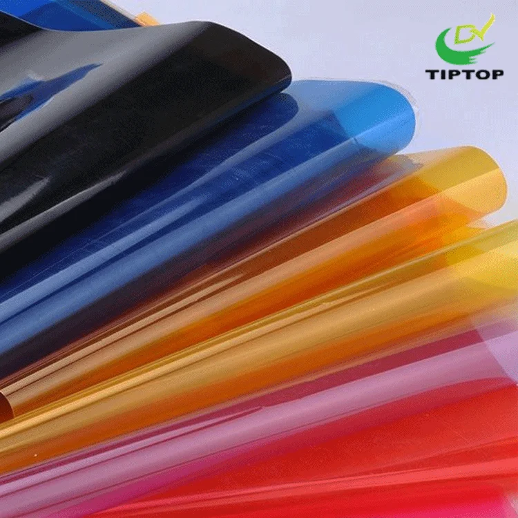Tiptop Hot sale soft transparent plastic PVC soft film sheet for packing and stationery