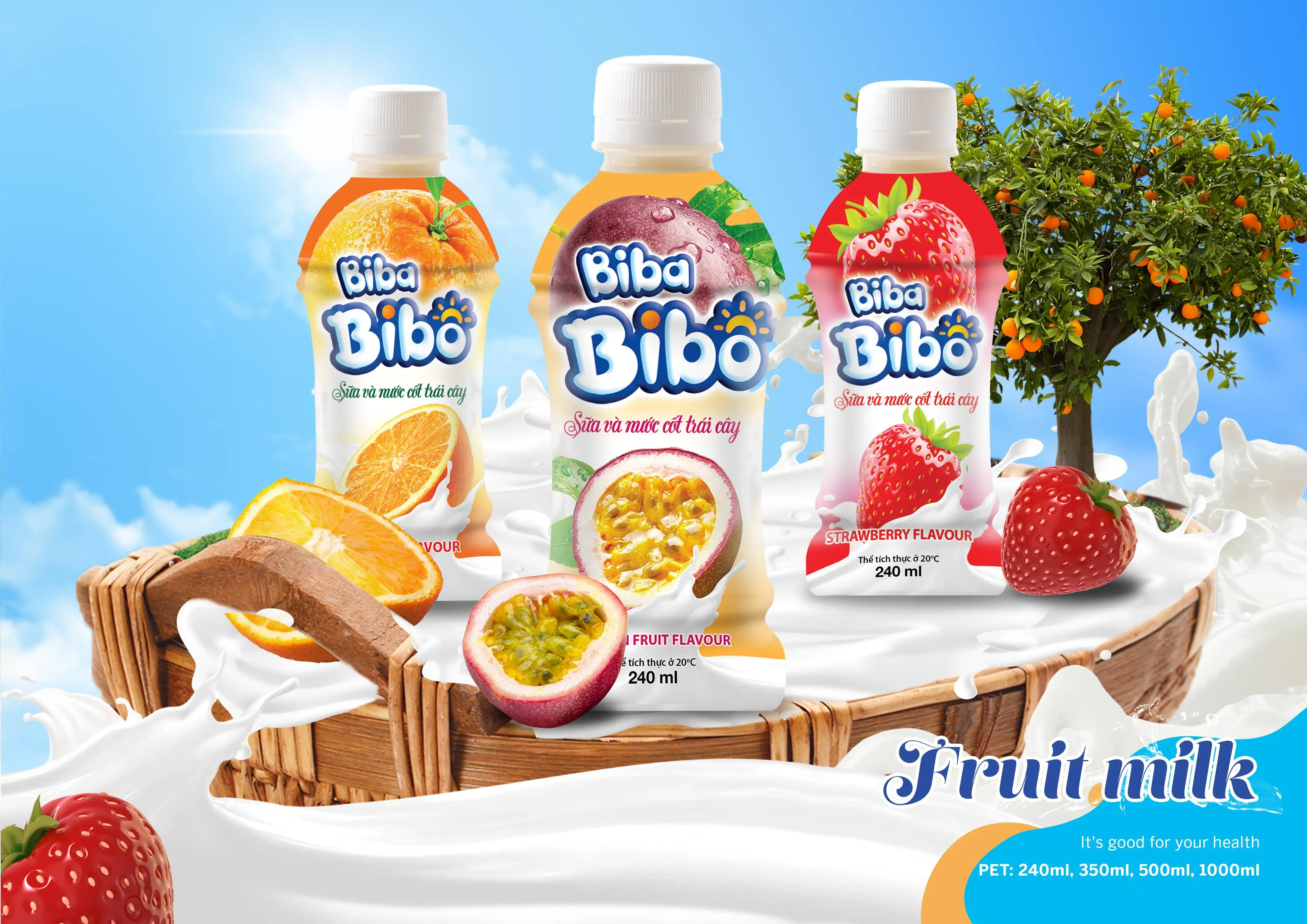 
Bibabibo Rice Milk, Can 320 ml x Pack of 24 