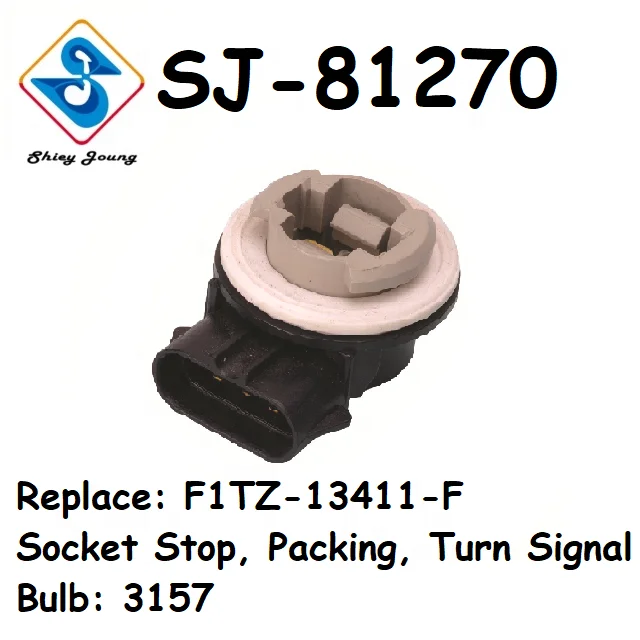4399900 88860571 LS171 3157 Bulb Socket Auto Stop Tail Park Turn Double Contact Lamp Socket