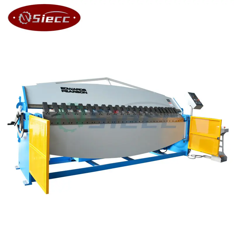 W62Y 0.8x6000mm sheet metal / ceiling folding tool hydraulic folding machine / hydraulic folder