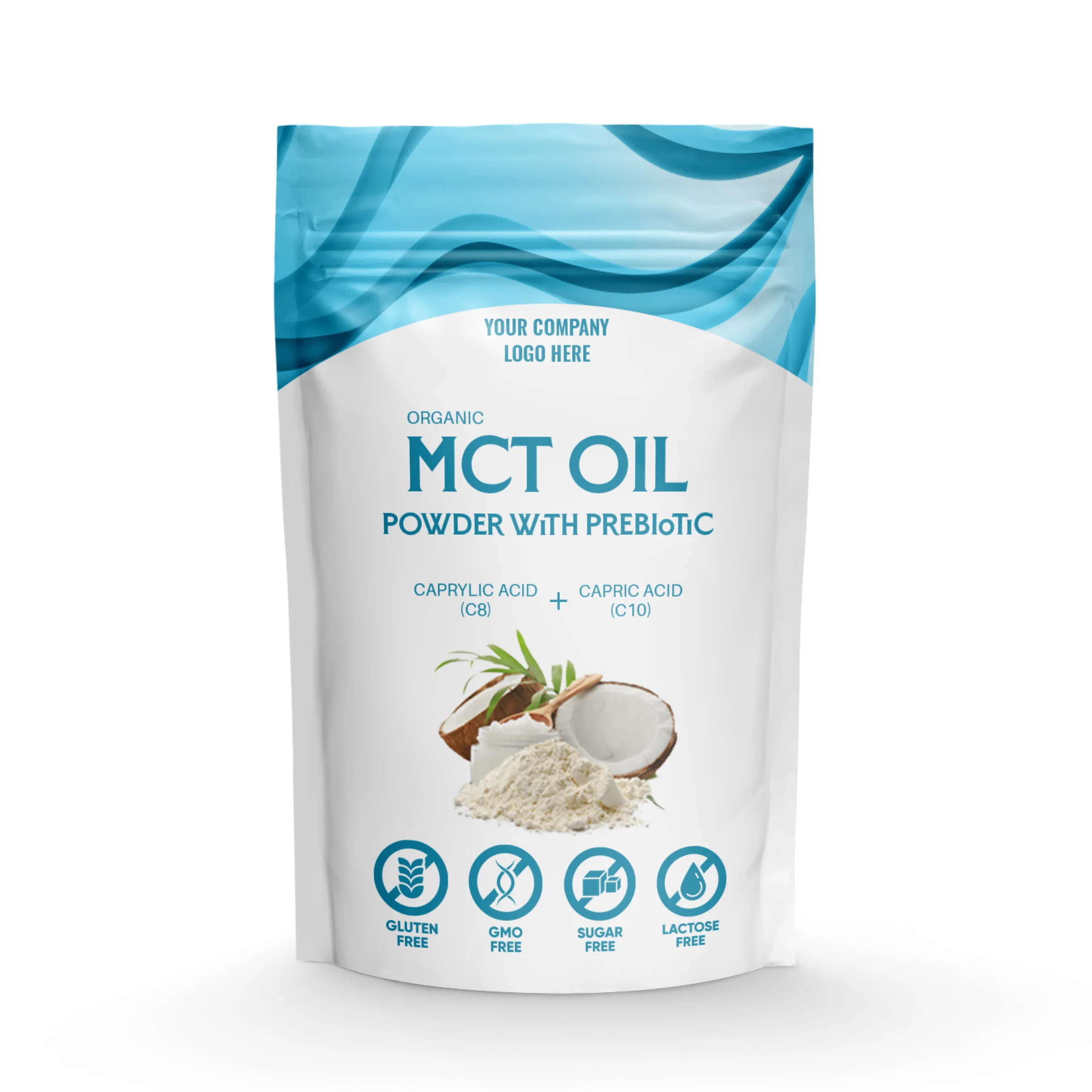 Производитель порошок vegan MCT чистый и натуральный 70% органический кокосовое масло для оптовых покупателей