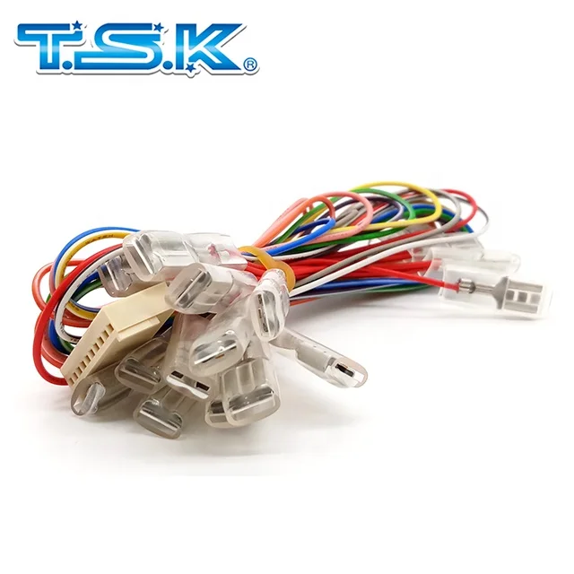 Wires Set for TR3 Roulette Game Button Version : TSK Taiwan Roulette Kit / Tragaperras / Ruleta
