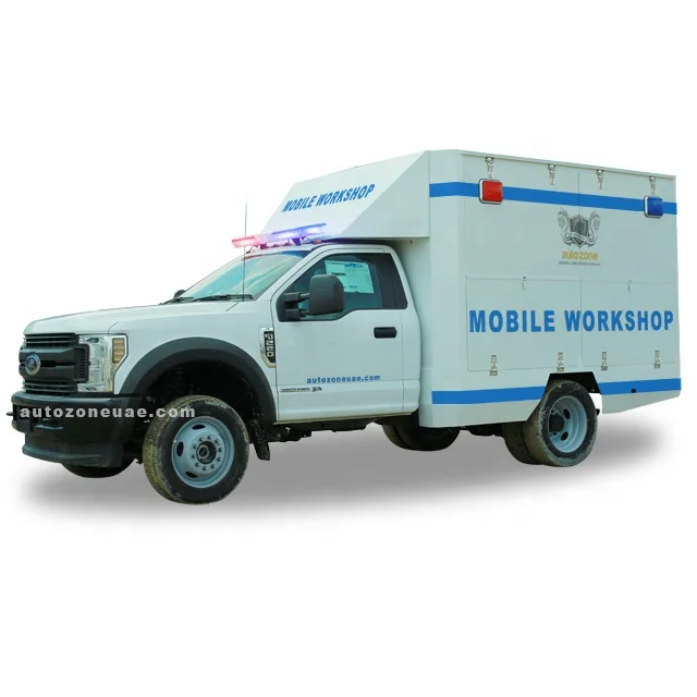 High Quality Used Mobile Workshop Truck Diesel Fuel Manual & Automatic Transmission Best Quality Service Truck