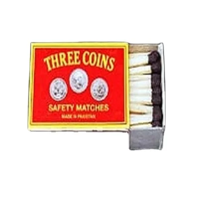 Hot Selling Cheap Customized Logo and Printed Matches Boxes with Wooden Matches export from India