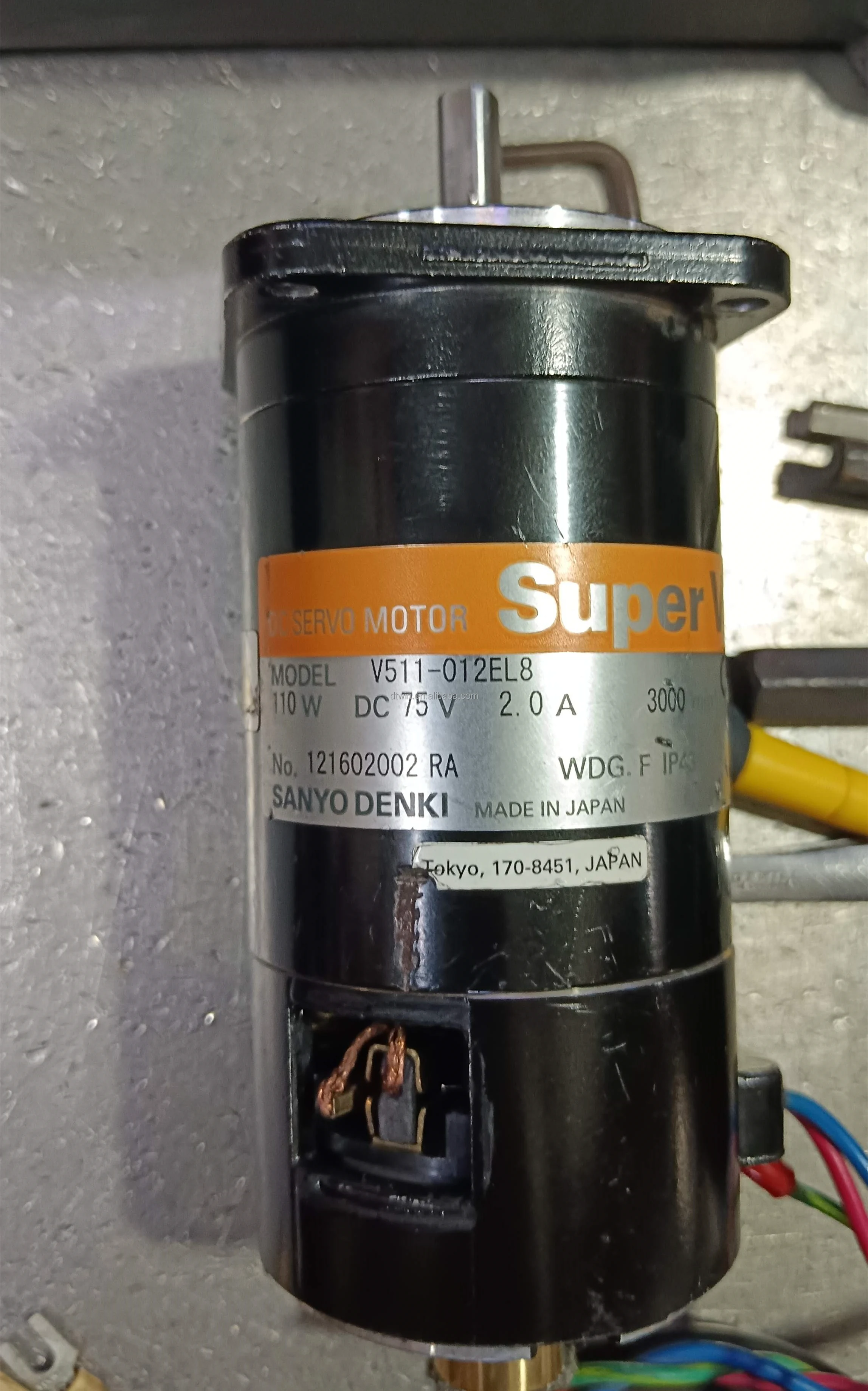 Sanyo DC Servo Motor V511-012 EL8/T511-012El8 motor for printer