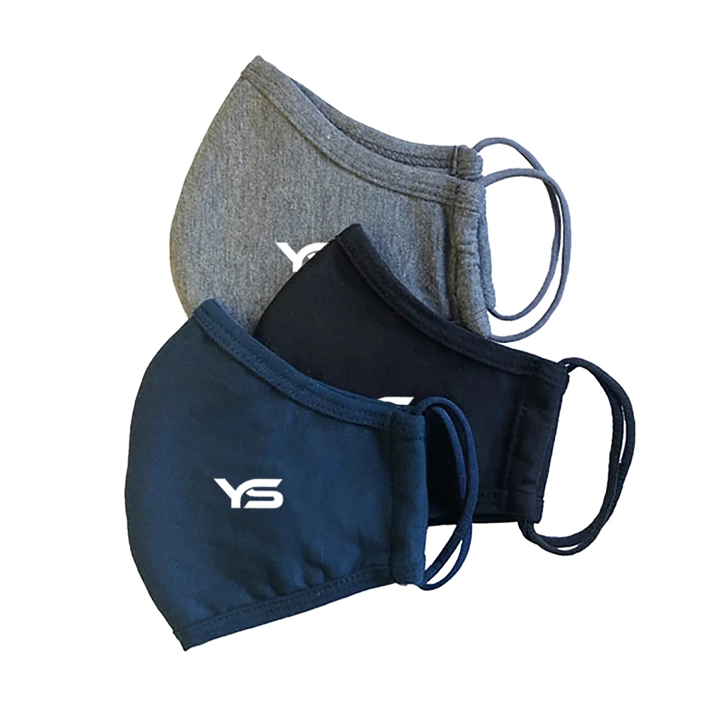 Customized Washable Adjustable Cotton Adult Facemask With Custom Print Logo By Yaseen & Sons Sports