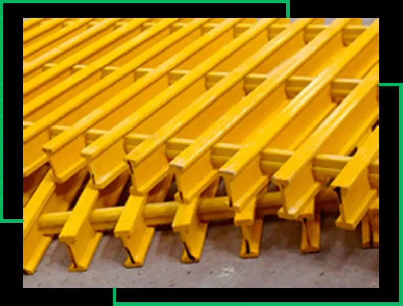 High Strength Fiber Reinforced Plastic (FRP) Gratings for Industrial Applications
