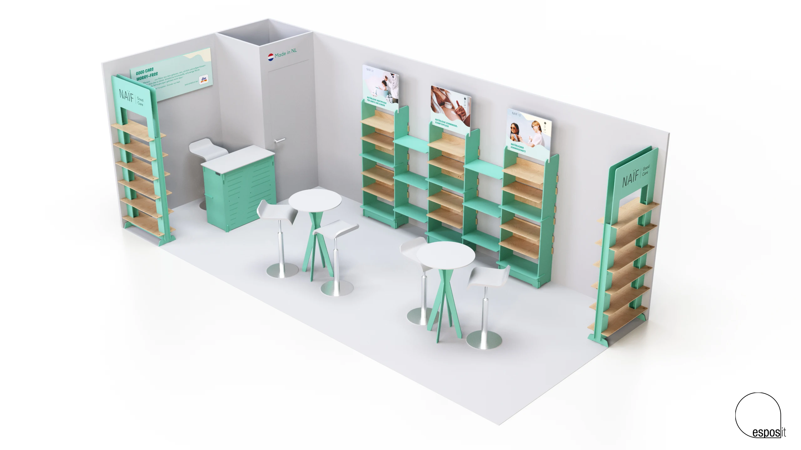 Hot Sales Portable Custom Modular Trade Show Display Booth Stand Exhibition Booth for Trade Show