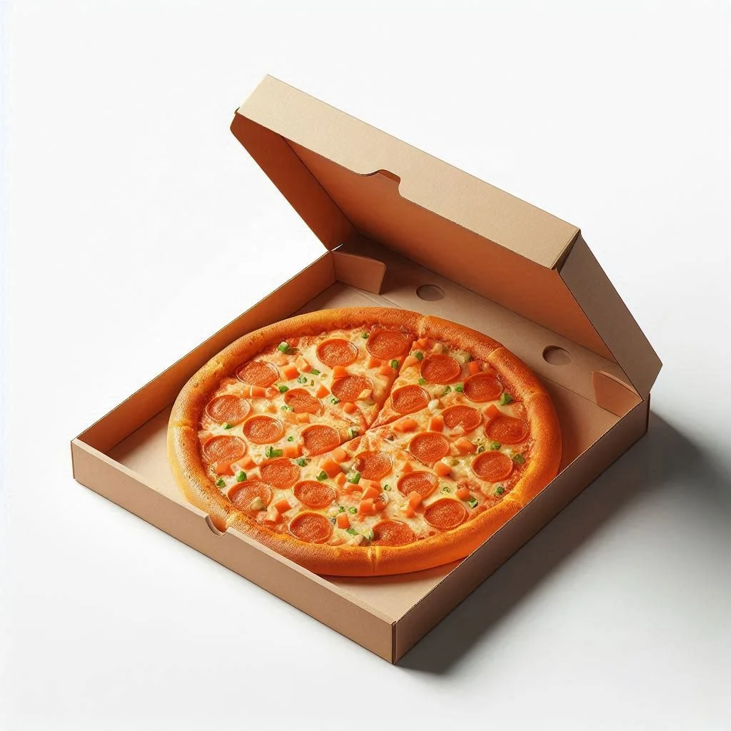 Gourmet Pie Parade Custom Logo Printed Pizza Boxes Impress Customers from Oven to Doorstep