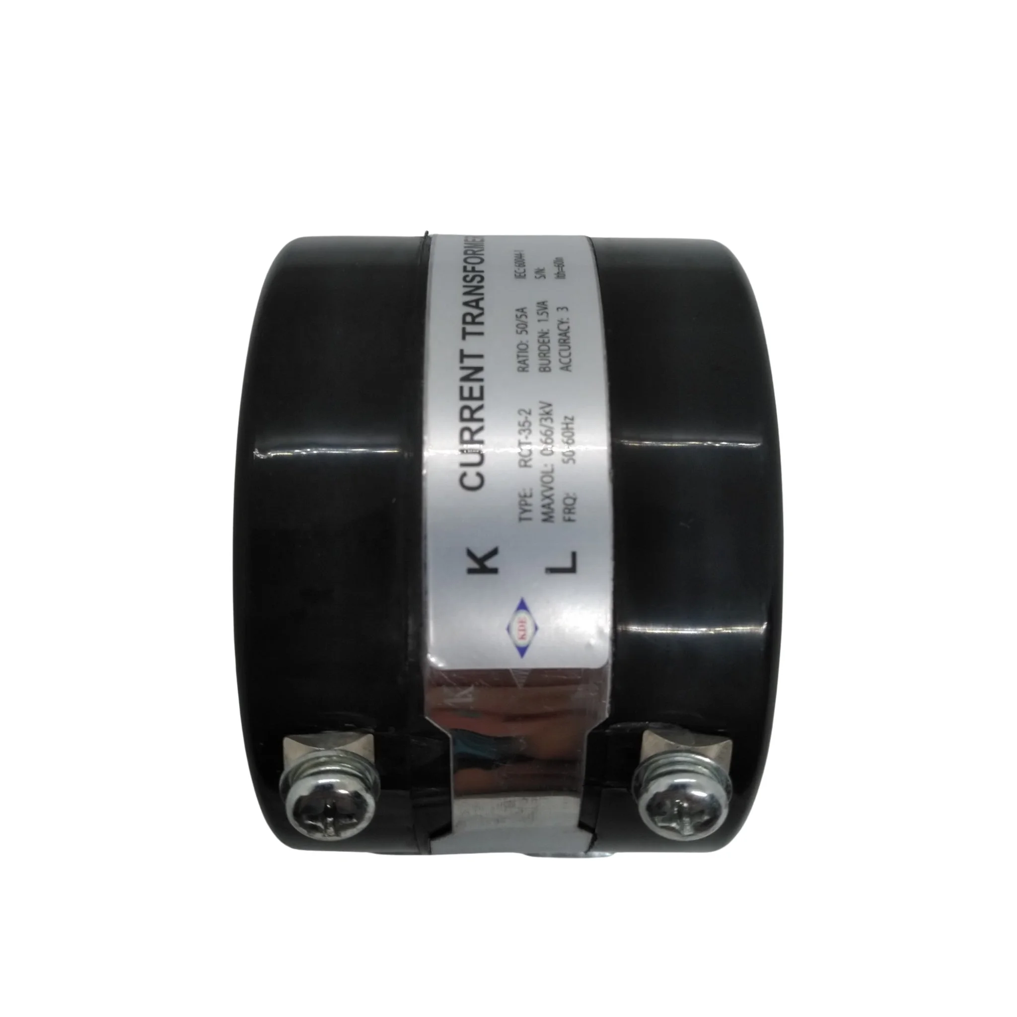 
Current transformer base class 3 burden 1.5VA 50/5A Measuring current transformer round plastic case Maxvol 0.66kA 