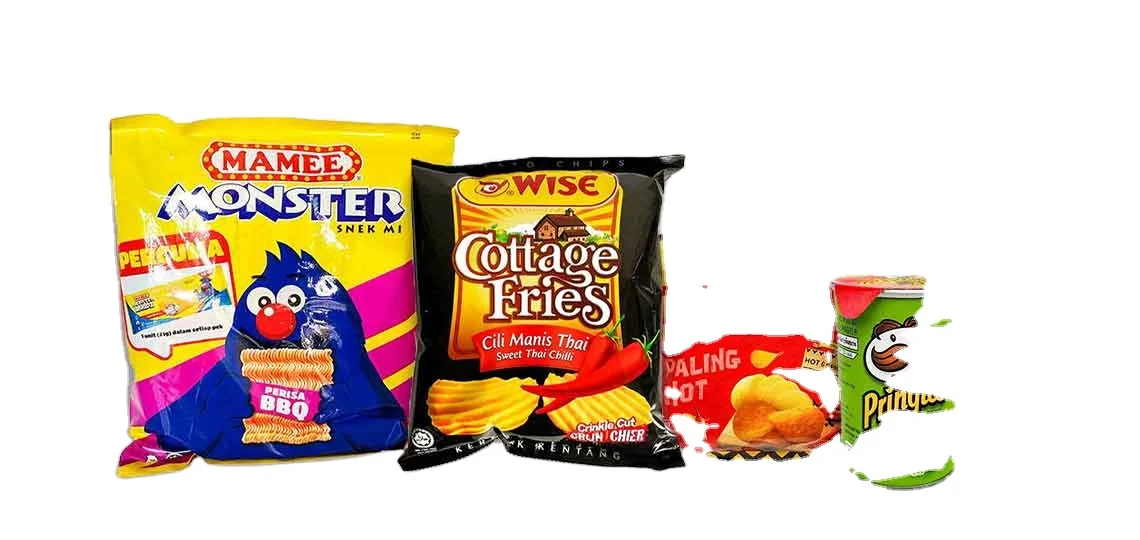 Халяльные высококачественные закуски с картофельными чипсами овощными различными вкусами