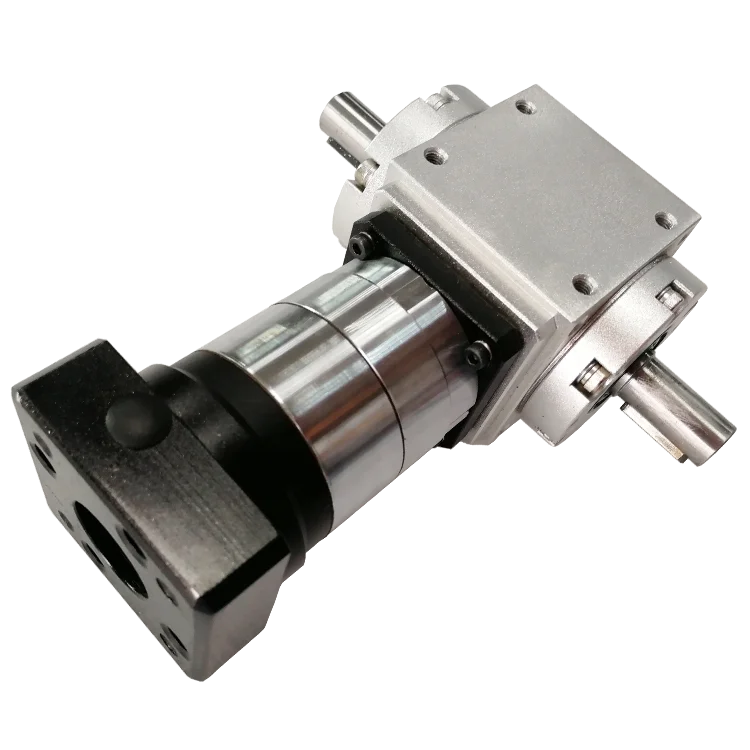 TQG полый вал Servo мотор-редуктор скорости 90 градусов gerbox PAW105A-2P 2-ступенчатый редуктор
