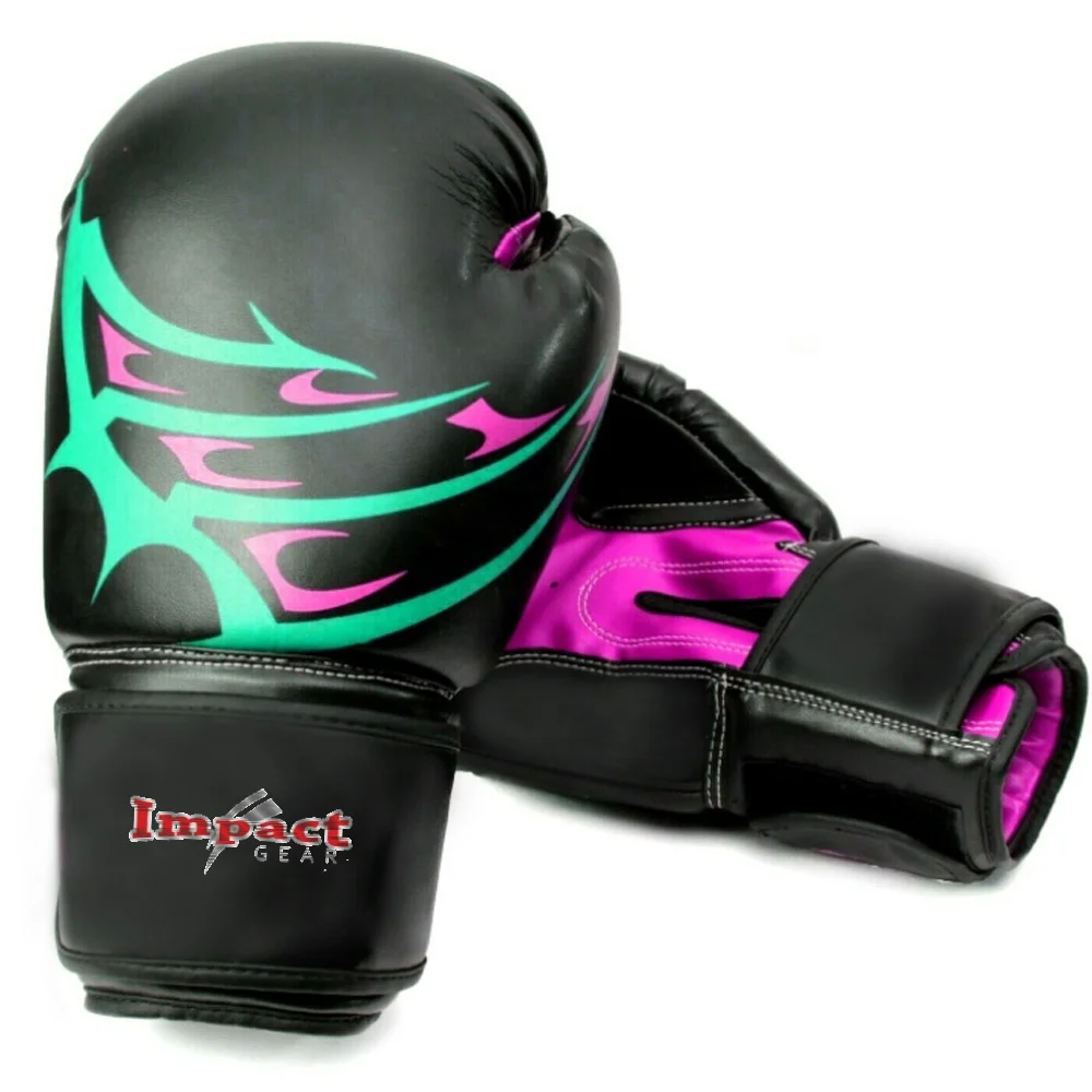 Тренировочные Перчатки из ПУ кожи Impact gear с индивидуальным логотипом Боксерские перчатки для мужчин и женщин