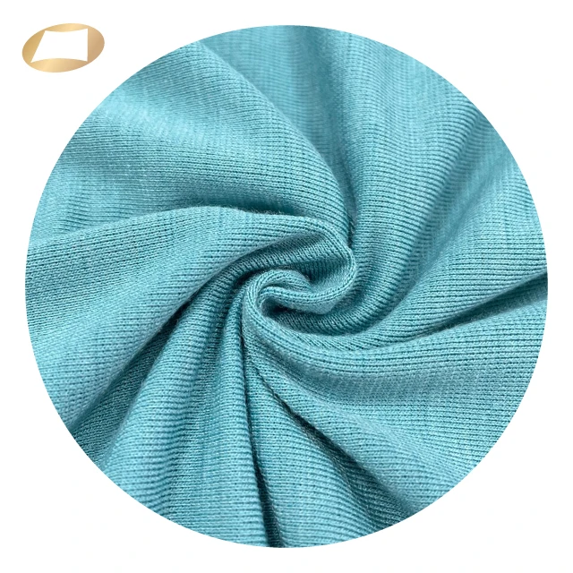 Antimicrobial ionic polyester yarn dyed elastane activewear fabric