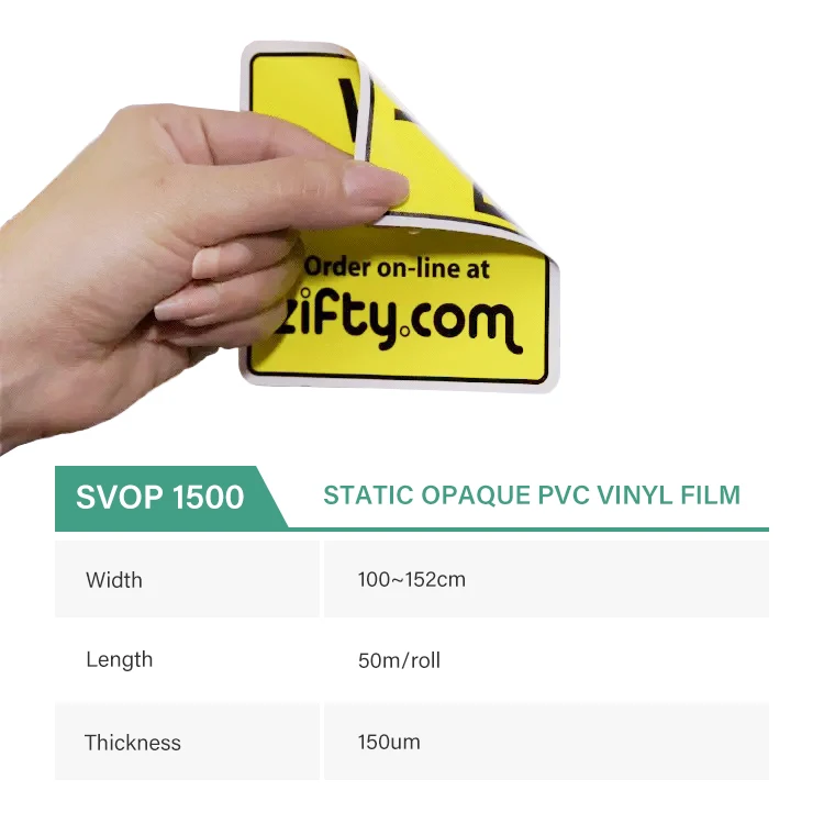 Multi-functional No Residue No Glue Static Cling Opaque PVC Matte Vinyl Window Privacy Thermochromic Film