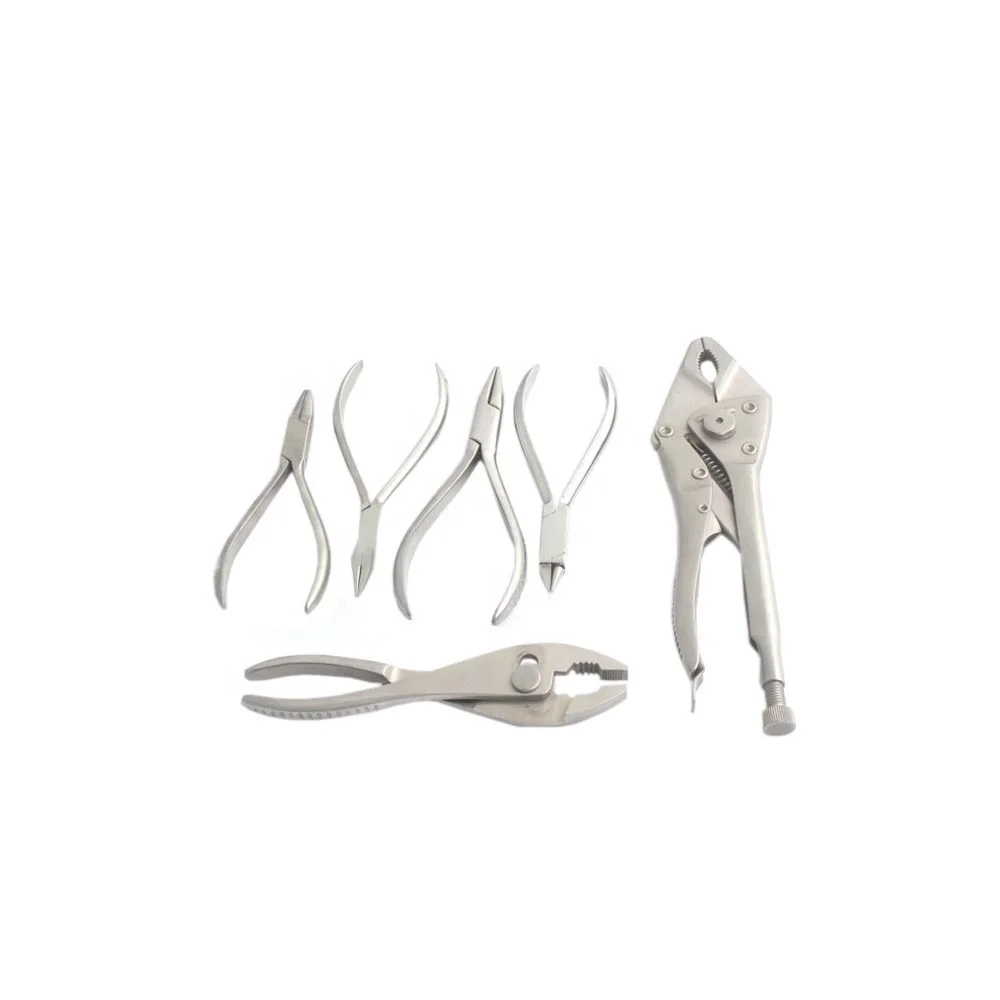 Dental Amalgam Composite Plastic Filling Set Dental Basic Kit Dental Composite Filling Instrument  Hollow Handle Instruments