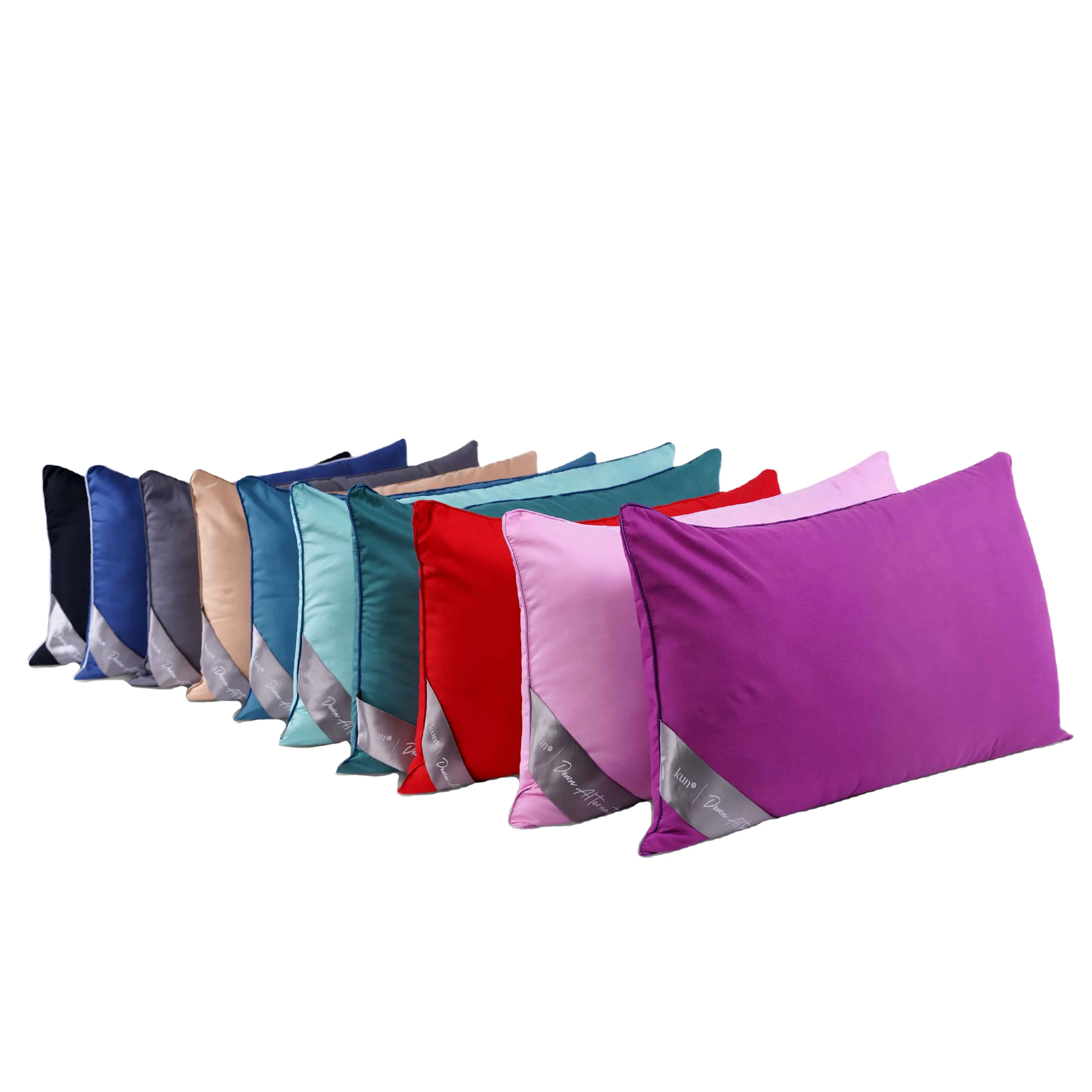 Luxury Hotel Grade Down Alternative Hilton Pillow Best for Deep Sleep Variety Colors Bulk Buy Individual Medium Height Pillow