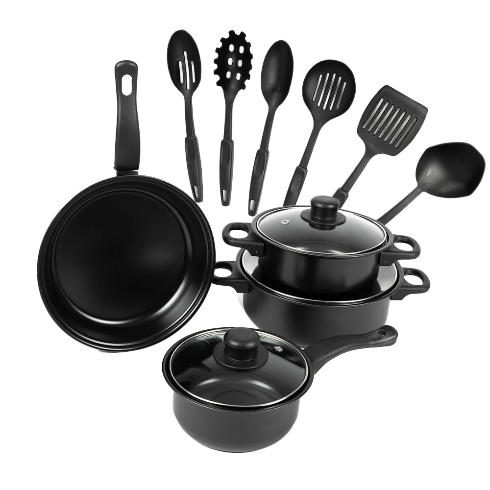 Hot Sale Utensils 13 Pieces Pot Set Kitchen Cookware Set Cooking