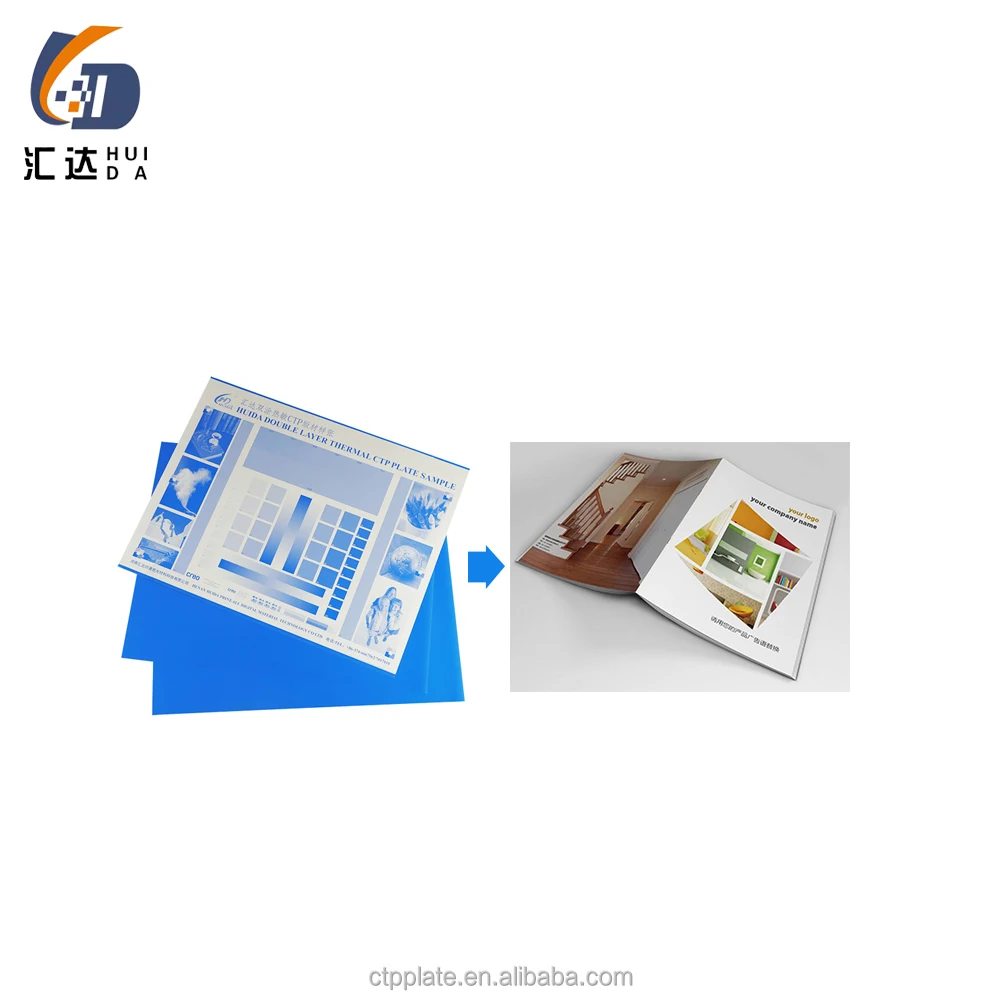 thermal ctp plates factory OEM customize offset printing plate sizes uv ctp CTCP plates