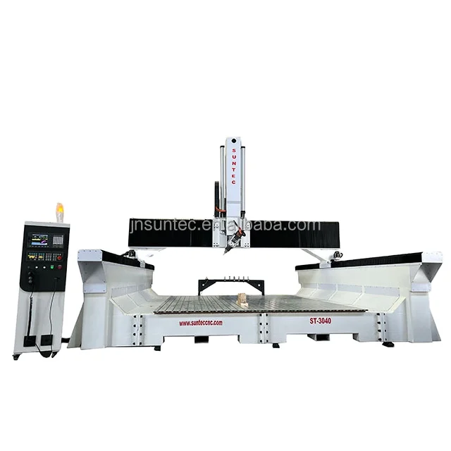 china 2024   4 axis 1530 atc 3d cnc router on promotion atc 4 axis  5 axis cnc router center for woodworking marin