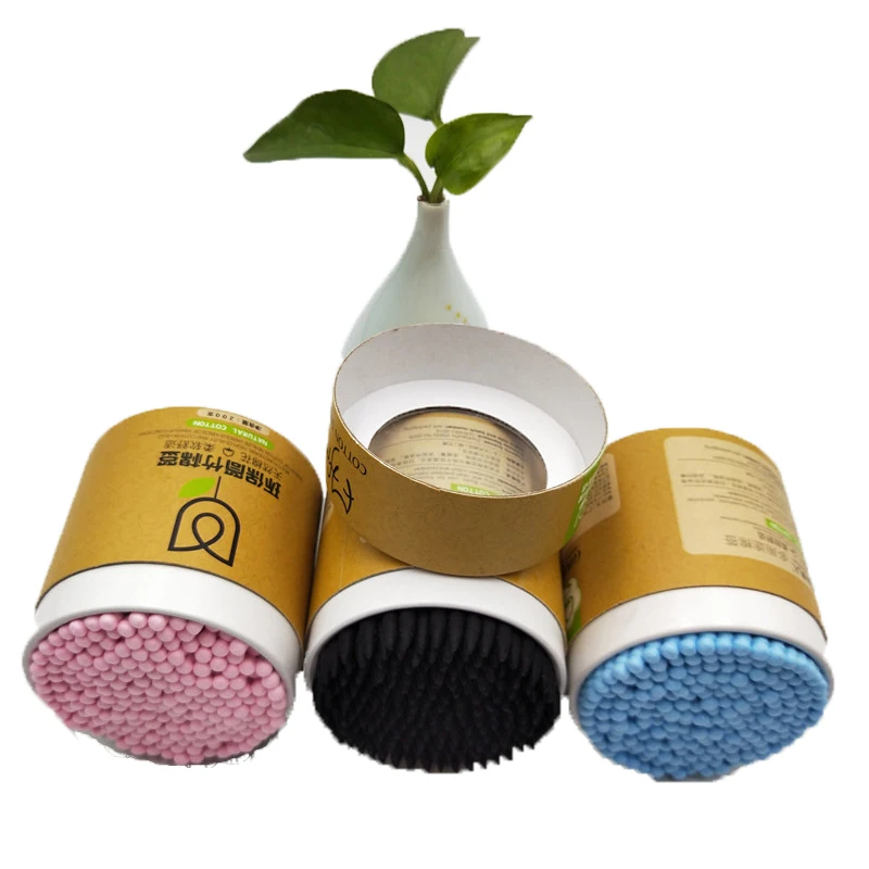 Cheap Cotton Buds Pack of 100 Portable Ear Cleaning Sterile Wooden