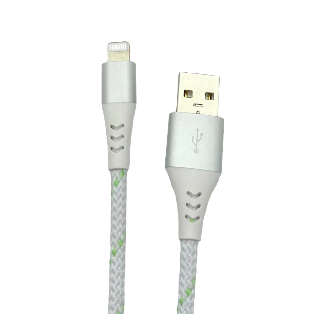 MFi Сертифицированный производитель Lightning кабель в оплетке, USB-A Lightning (C89) 1M 2M 3M USB кабель для Apple iPhone кабель для зарядки