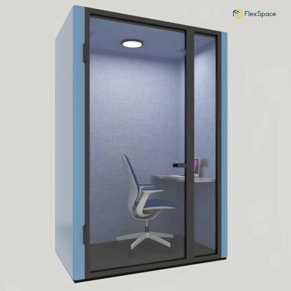 Flexspace 2024 new office pods Single sound proof office pod soundproof focus room phone booth with ce