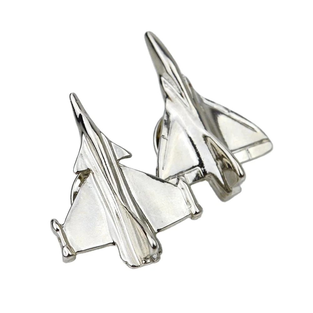 Oem airline pilot wings pin Manufacturer Wholesale Personalized Custom Logo Metal Wings Gold Lapel Pin Badges