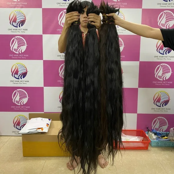 NATURAL WAW HAIR 40INCHES in length Super Silky and Smooth Hair Extensions Cuticle Aligned hair