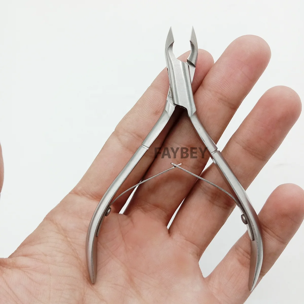 Russian Pattern Professional Cuticle Nail Nipper with Flat Sharp Razor Blades / Best Cuticle Nail Nippers / Sharp Nail Cutters