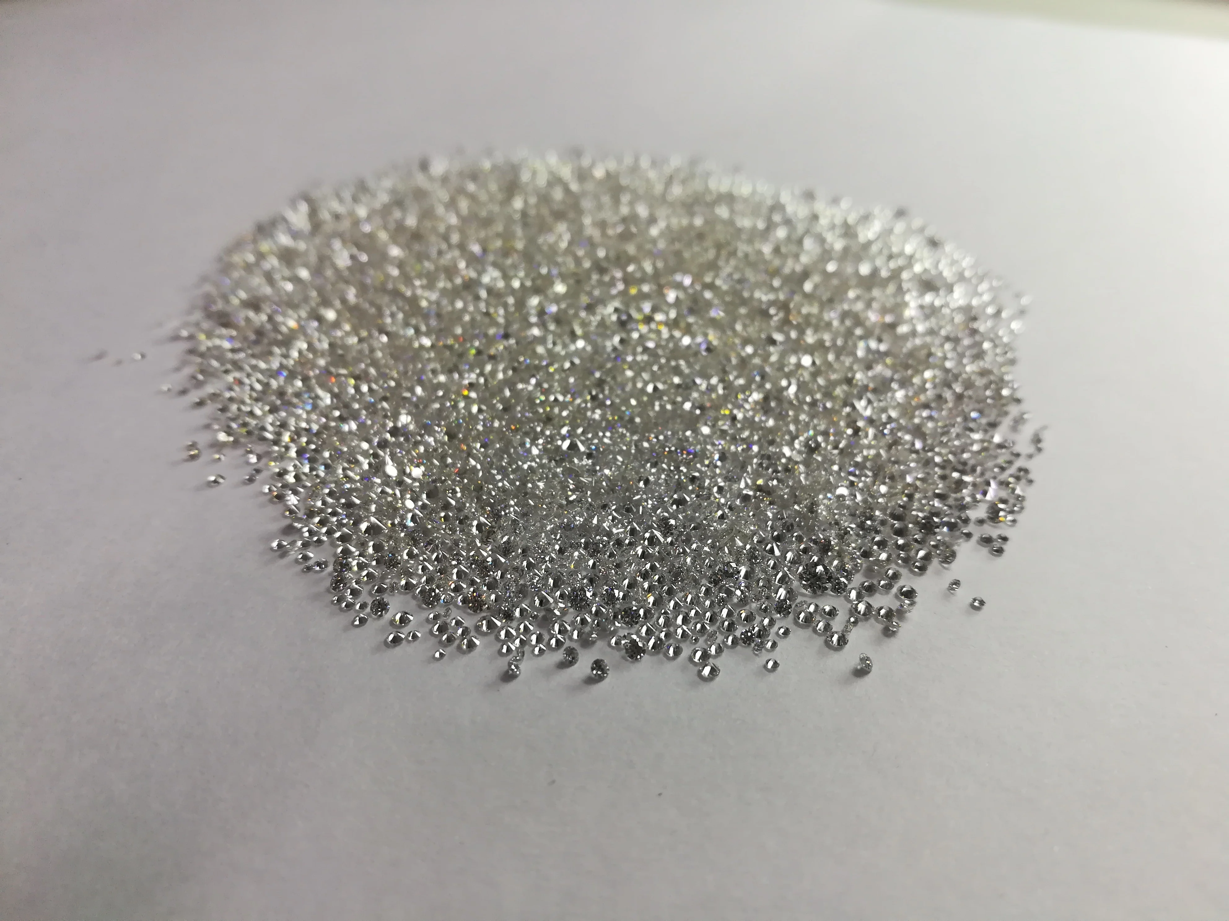 1.55 MM Size SI D-E-F TWC 1.00 CT 100% Real Natural Loose Diamonds Beautiful Round Cut For  Belly Button Ring & Tongue Piercings