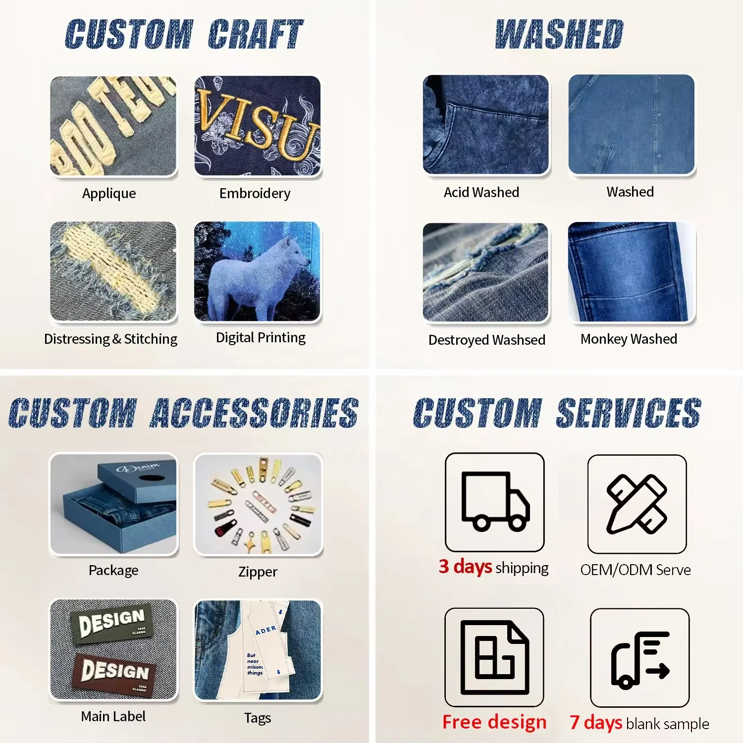 GDTEX custom denim jeans manufacturer baggy cargo pants men suede multi pocket oversize cargo pants men