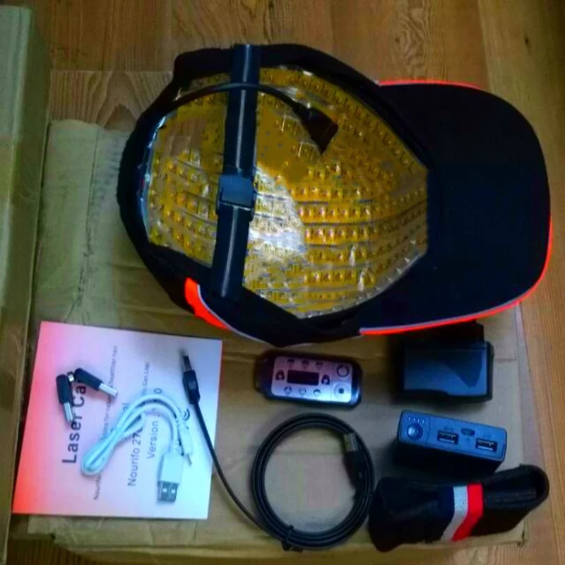 austism treatment Brain Stimulation Infrared Led light cap headache 810nm Photobiomodulation Helmet for Parkinson